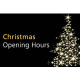 Christmas Opening Times 2014 - 2015