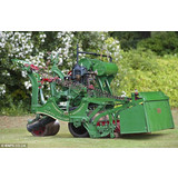 World's First Motorised Lawnmower Restored To Its Former Glory