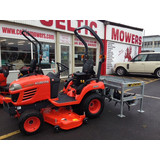 KUBOTA BX2350 WITH FLEMING AR5 SLITTER / AERATOR ATTACHMENT