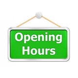 2021 CURRENT OPENING TIMES